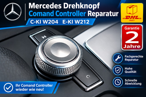 Mercedes drehknopf comand - mercedes,